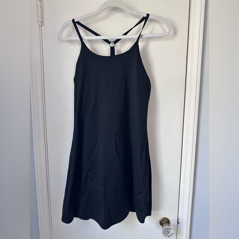 Black Tennis/Athletic dress with built in shorts